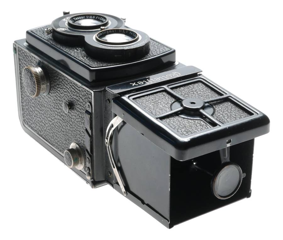 Rolleiflex TLR Tessar 3.5 f=7,5cm Vintage classic 120 medium format film camera