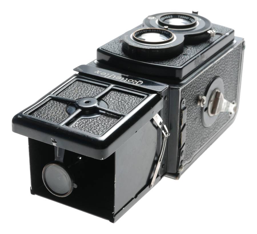 Rolleiflex TLR Tessar 3.5 f=7,5cm Vintage classic 120 medium format film camera