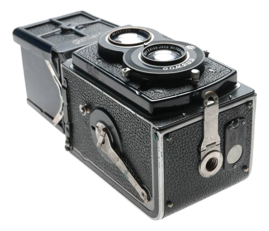 Rolleiflex TLR Tessar 3.5 f=7,5cm Vintage classic 120 medium format film camera