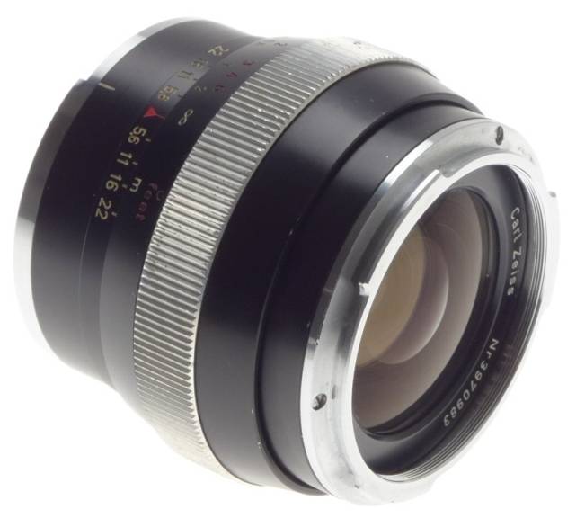 ZEISS CONTAREX BLACK 1:2.8/25 DISTAGON 1:2.8 f=25mm SLR VINTAGE CAMERA LENS HOOD