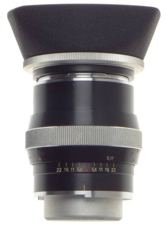 ZEISS CONTAREX BLACK 1:2.8/25 DISTAGON 1:2.8 f=25mm SLR VINTAGE CAMERA LENS HOOD