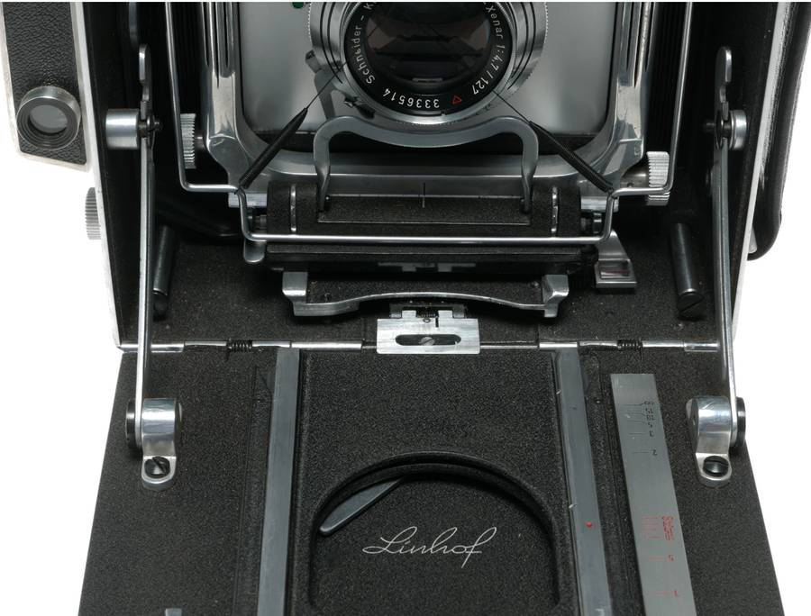 Linhof Technika III 4x5 large format film camera Schneider Press-Xenar 1:4.7 f=127 Angulon Symmar
