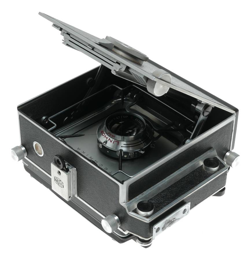 Linhof Technika III 4x5 large format film camera Schneider Press-Xenar 1:4.7 f=127 Angulon Symmar