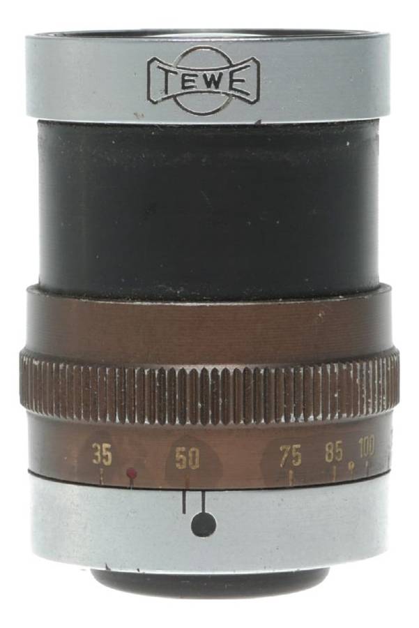 TEWE 35-200mm zoom focus shoe-mounted viewfinder with distance-finding