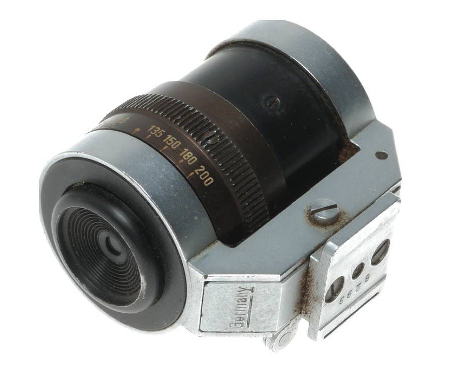 TEWE 35-200mm zoom focus shoe-mounted viewfinder with distance-finding