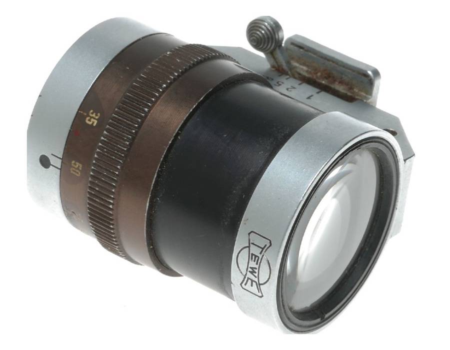 TEWE 35-200mm zoom focus shoe-mounted viewfinder with distance-finding