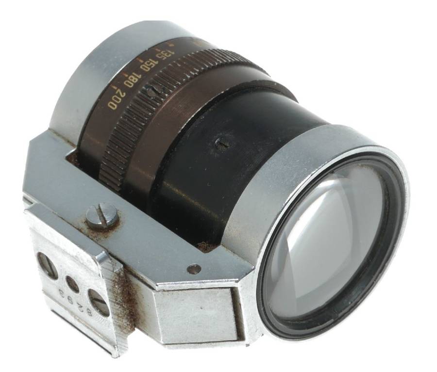 TEWE 35-200mm zoom focus shoe-mounted viewfinder with distance-finding