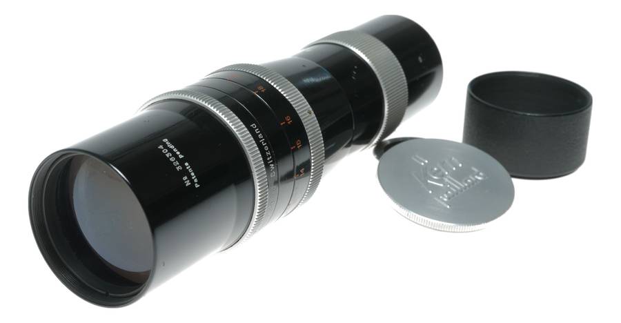 Yvar 1:4 f=150mm Bolex H16 movie camera c-mount telephoto lens