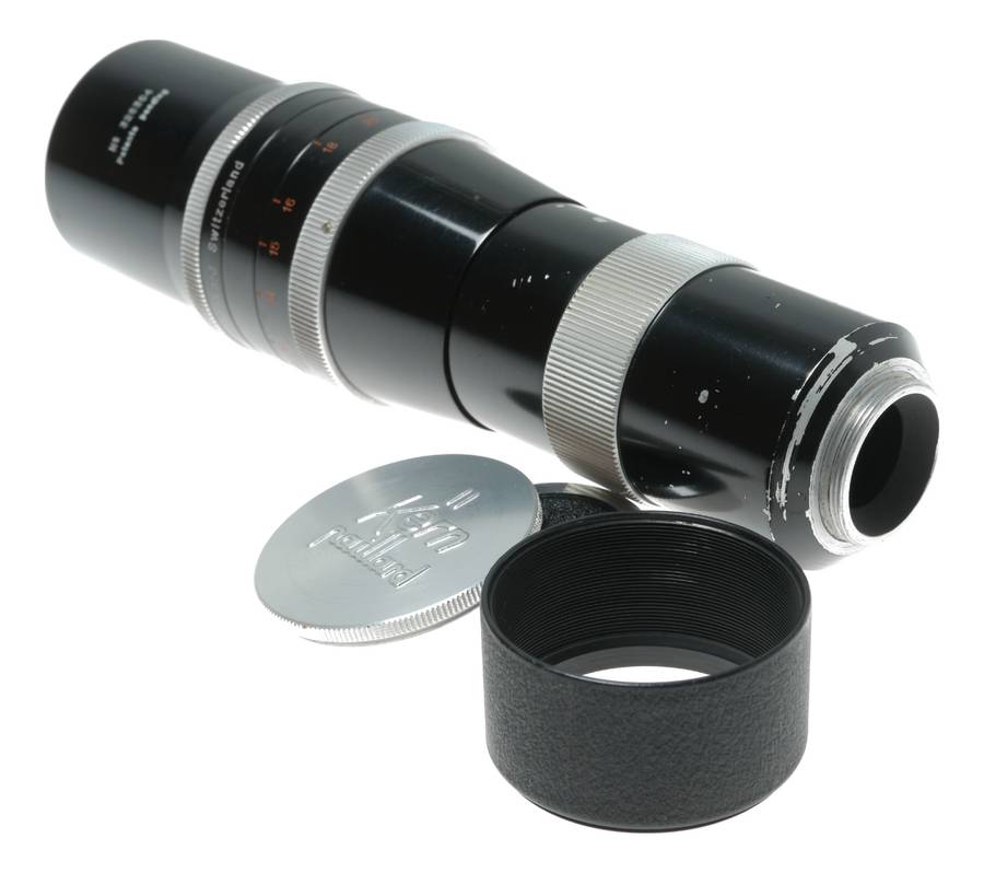 Yvar 1:4 f=150mm Bolex H16 movie camera c-mount telephoto lens