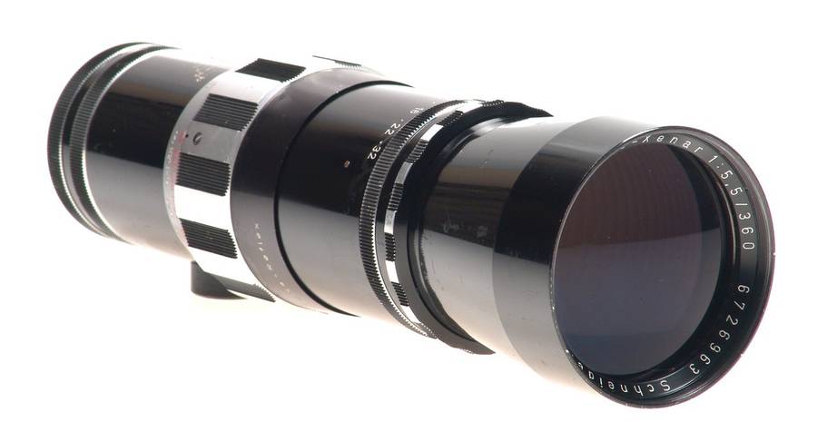 EDIXA M42 SCREW MOUNT SCHNEIDER TELE-XENAR 5.5/360 LENS