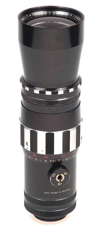 EDIXA M42 SCREW MOUNT SCHNEIDER TELE-XENAR 5.5/360 LENS