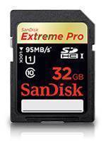 SanDisk Extreme Pro A 32GB SD Card 95MB/s