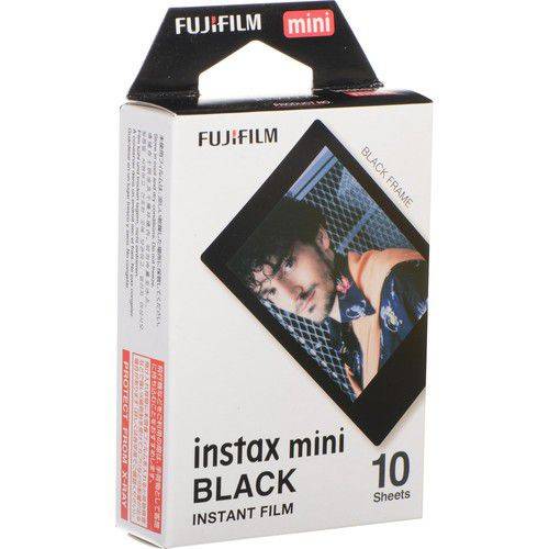 Fujifilm INSTAX MINI Instant Camera Film - INSTAX Mini Black Frame (10 Sheets)