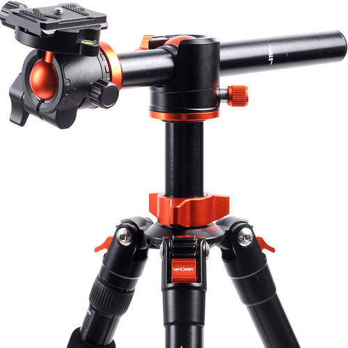 K&F Concept SA254T2 Lightweight Aluminum Compact Tripod-KF09-090