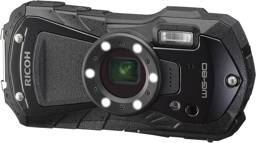 RICOH WG-80 All-weather Adventure Camera (Black)