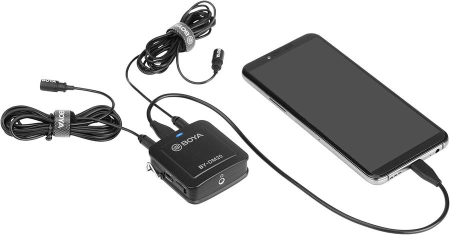 Boya BY-DM20 Dual-Channel Recording Kit