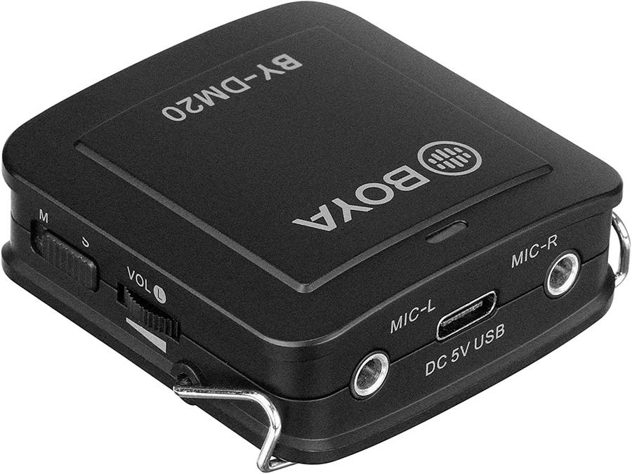 Boya BY-DM20 Dual-Channel Recording Kit