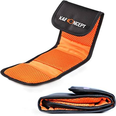 K&F Concept 3 Filter Pouch accommodates Filters up to 82mm - KF13.001
