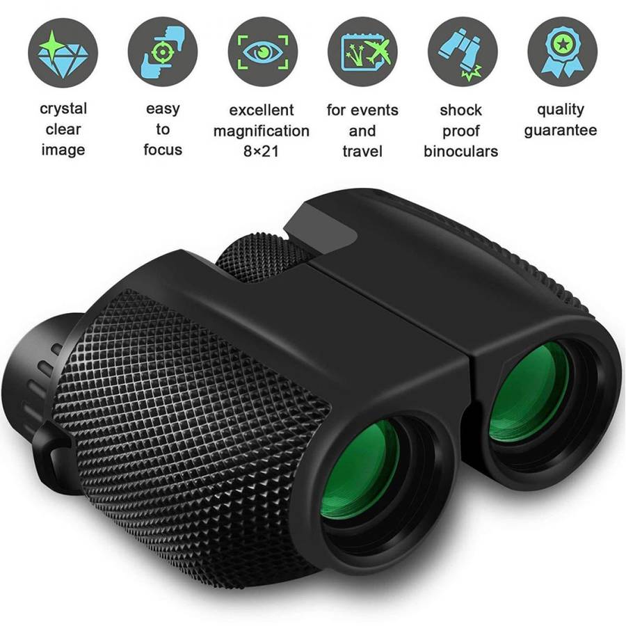 K&F Concept 10x25 Compact FMC HD German Schott AG Binoculars - KF33.039