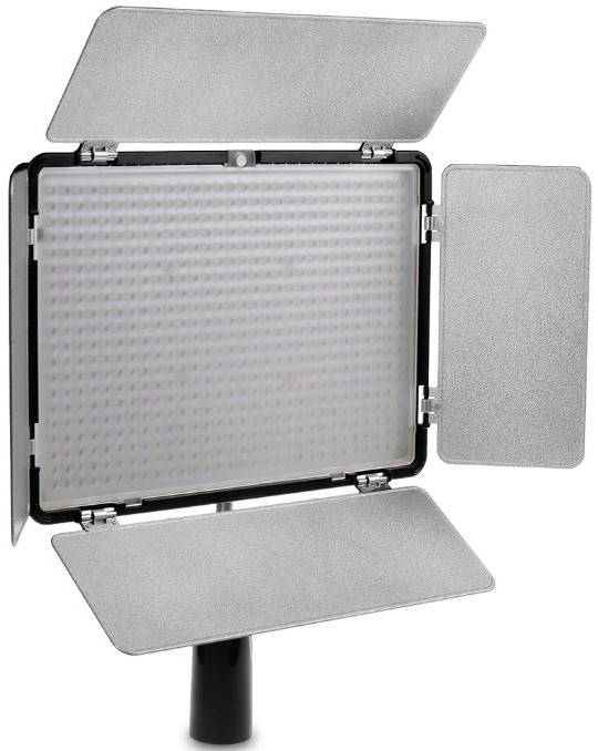 Camera Warehouse LED 600AS Video Light Panel with Adjustable Colour Temperature + AC Adapter
