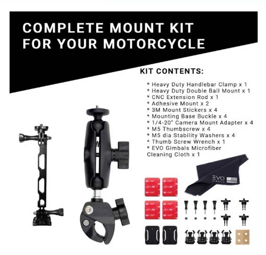 Insta360 Motorcycle Mount Bundle