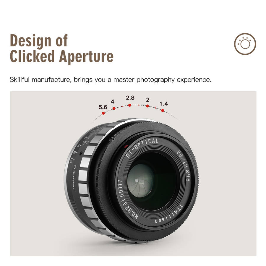 TTArtisan 23mm F1.4 Manual Focus Lens for Nikon Z Mount