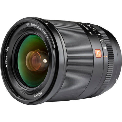 Viltrox AF 13mm f/1.4 E Ultra Wide E- Mount Prime Lens for Sony APS-C Mirrorless Camera