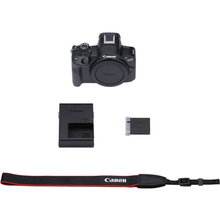 Canon EOS R50 + 18-45mm + 55-210mm Lens Kit (Black)
