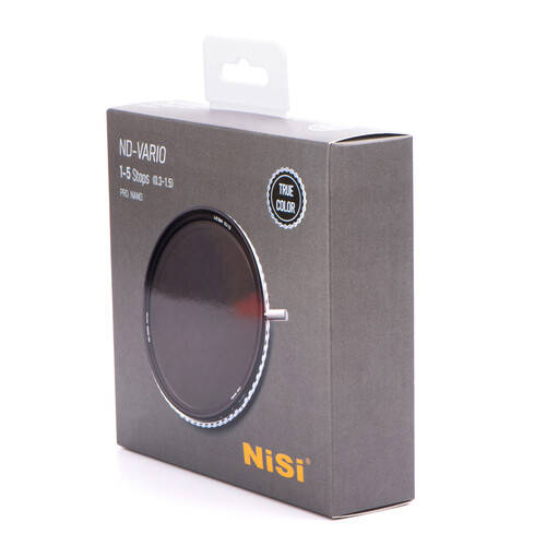 NiSi 77mm True Colour PRO Nano Variable ND x1-5 Stops