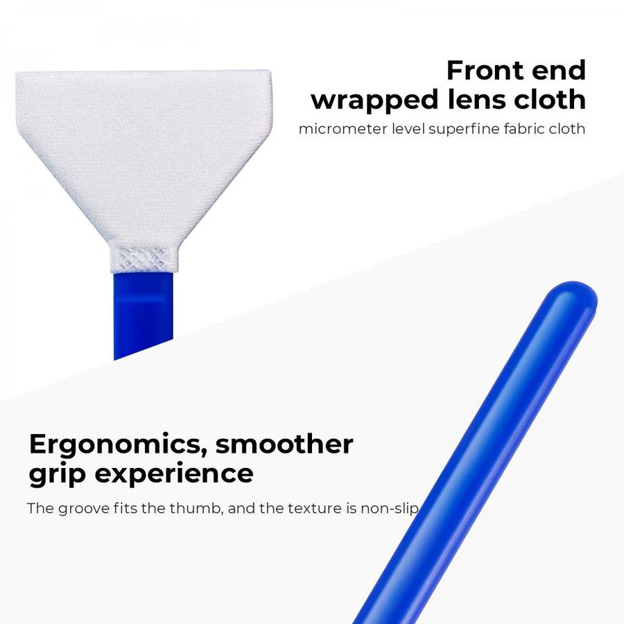 K&F Concept Pack of 10 Sensor Cleaning Swabs for Full Frame DSLR or Mirrorless Cameras SKU-1698