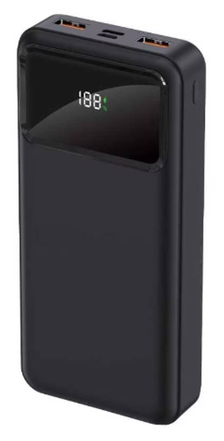Volkano Punch Series 20 000 mAh Power Bank (Black)