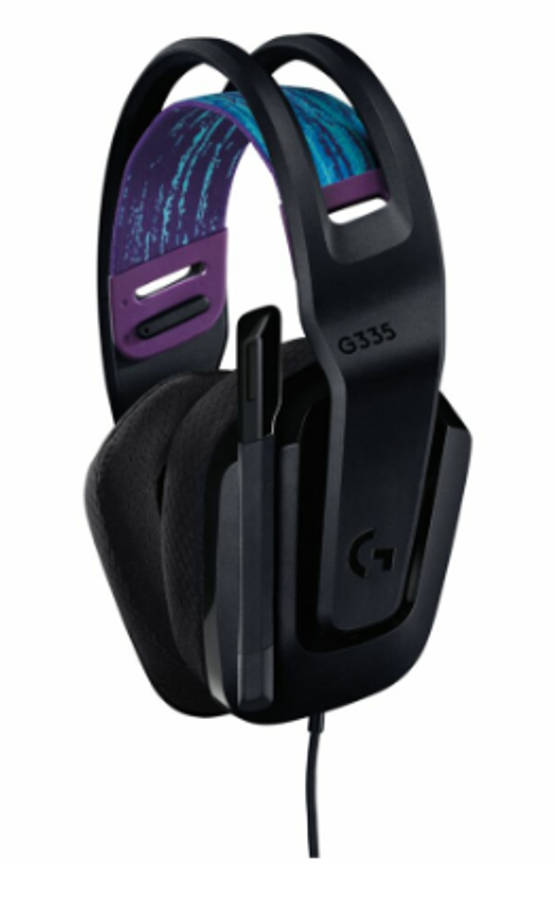 Logitech 3.5mm G335 Wired Gaming Headset - Black