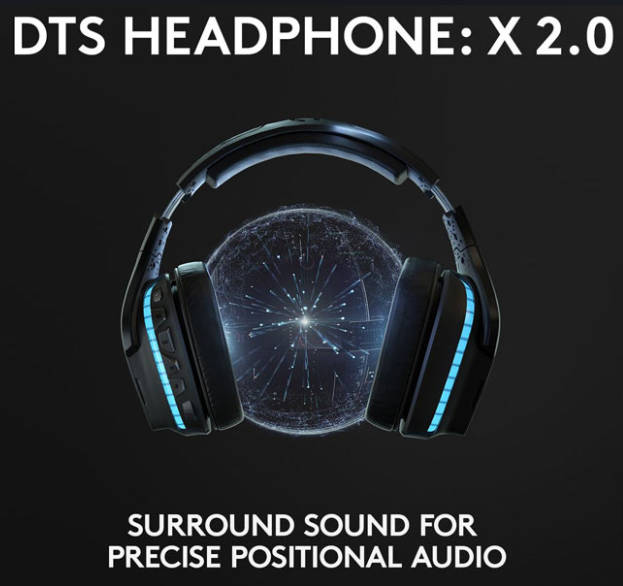 LOGITECH G935 Wireless 7.1 Surround Sound LIGHTSYNC Gaming Headset