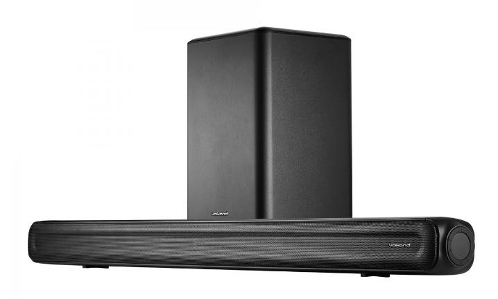 VolkanoX Supersonic Series 2.1 200W Soundbar System with Subwoofer (Black)