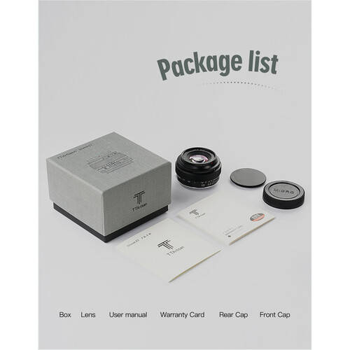 TTArtisan 50mm f/1.2 Lens for Leica L (Silver)