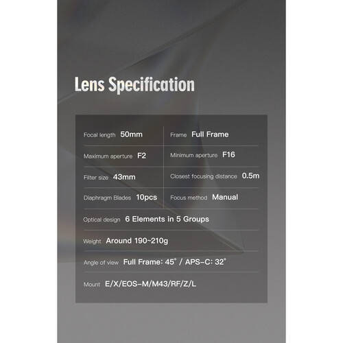 TTArtisan 50mm f/1.2 Lens for Leica L (Silver)