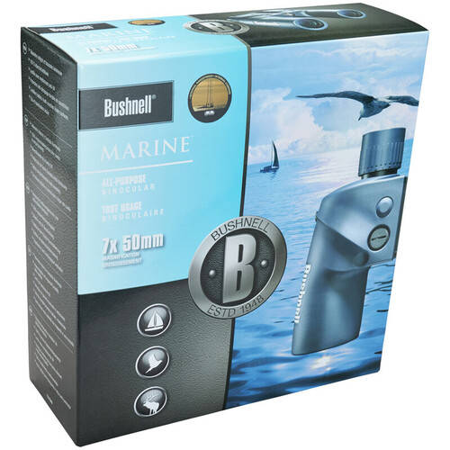 Bushnell 7x50 Marine Binocular with Compass (Blue)