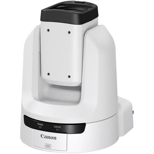 Canon CR-N100 4K NDI PTZ Camera with 20x Zoom (White)