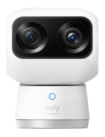 Eufy Security IndoorCam S350 Wired Indoor Camera with 360 Degree Surveillance (White)