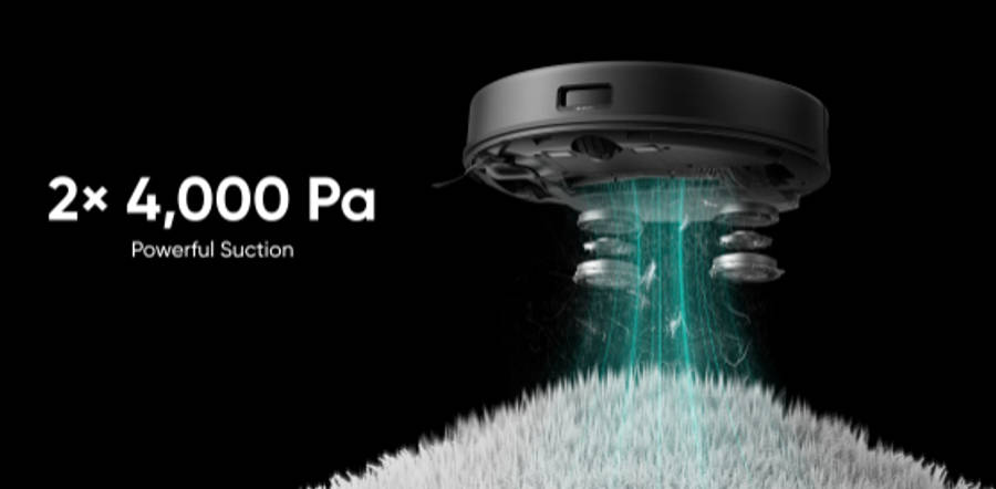 Eufy Clean X8 Pro Robotic Vacuum Cleaner and Mop with Self-Empty Station
