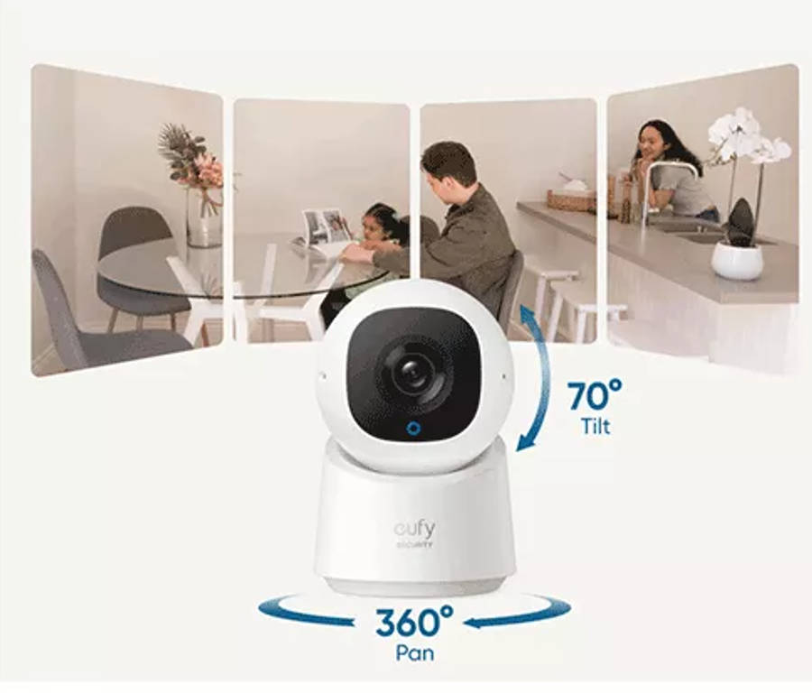Eufy C220 2K Indoor Pan and Tilt Cam