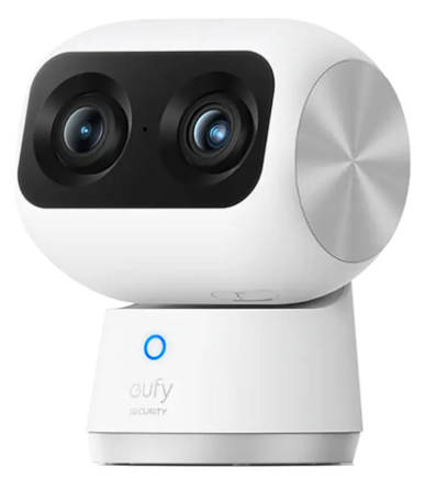 Eufy Security IndoorCam S350 Wired Indoor Camera with 360 Degree Surveillance (White)