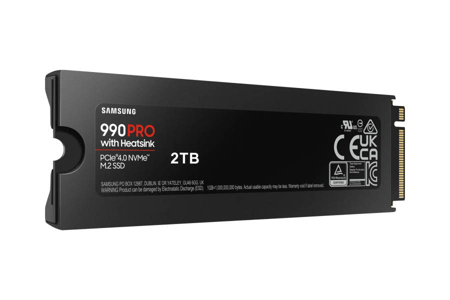 Samsung 990 PRO with Heatsink NVMe M.2 2TB Solid State Drive