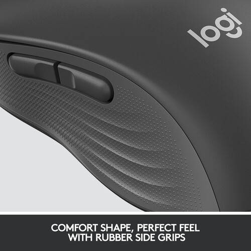 Logitech M650 Signature BT Wireless Mouse 910-006253 (Graphite)