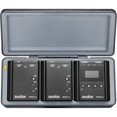 Godox WMicS2 Kit 2 UHF Wireless Microphone System