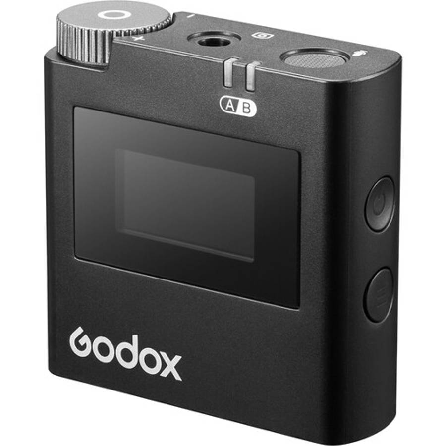 Godox Virso M2 2-Person Wireless Microphone System for Cameras and Smartphones (2.4 GHz)