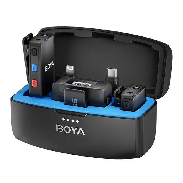 Boya BOYAMIC All-in-One 2.4GHz Wireless Microphone System with Onboard Recording