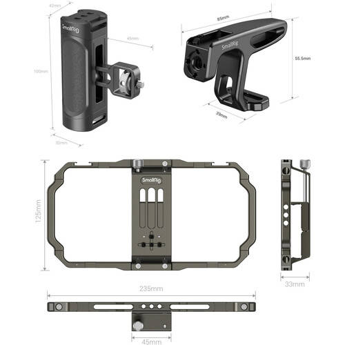 SmallRig Universal Mobile Phone Handheld Video Rig Kit
