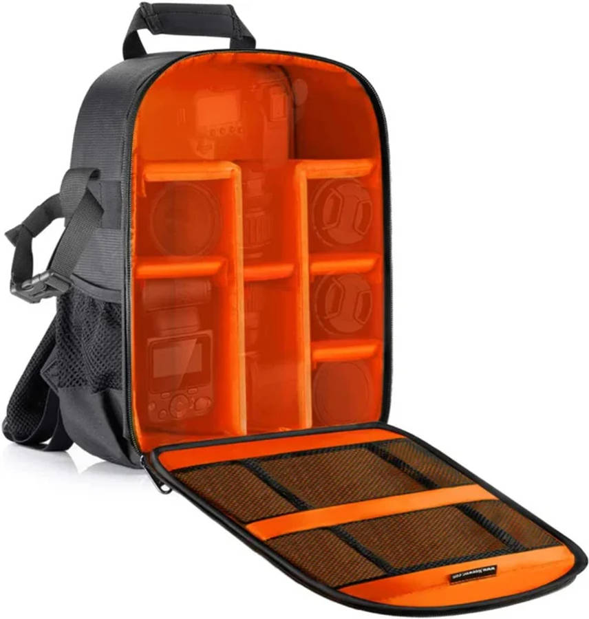 Neewer Camera Backpack Bag 30x14x37cm Orange