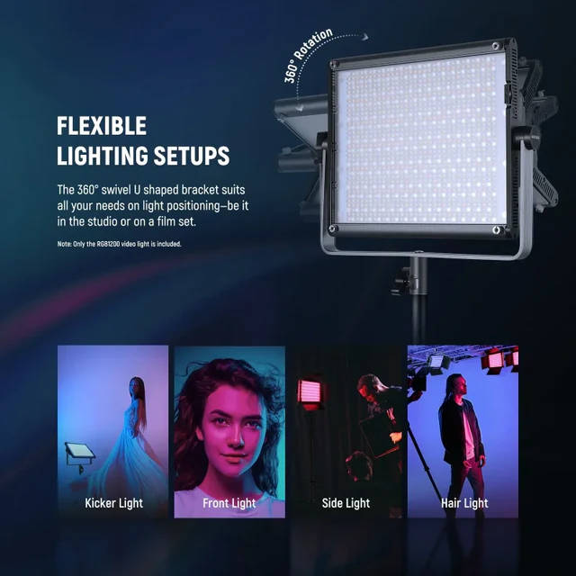 Neewer RGB1200 60W RGB LED Video Light